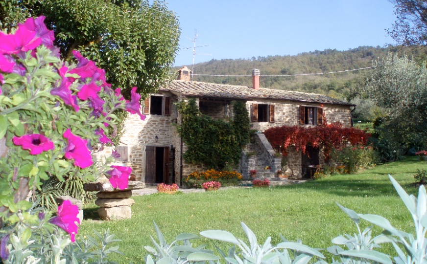 Das familiäre Agriturismo Il Glicine in der Toskana